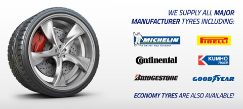 All major tyres supplied